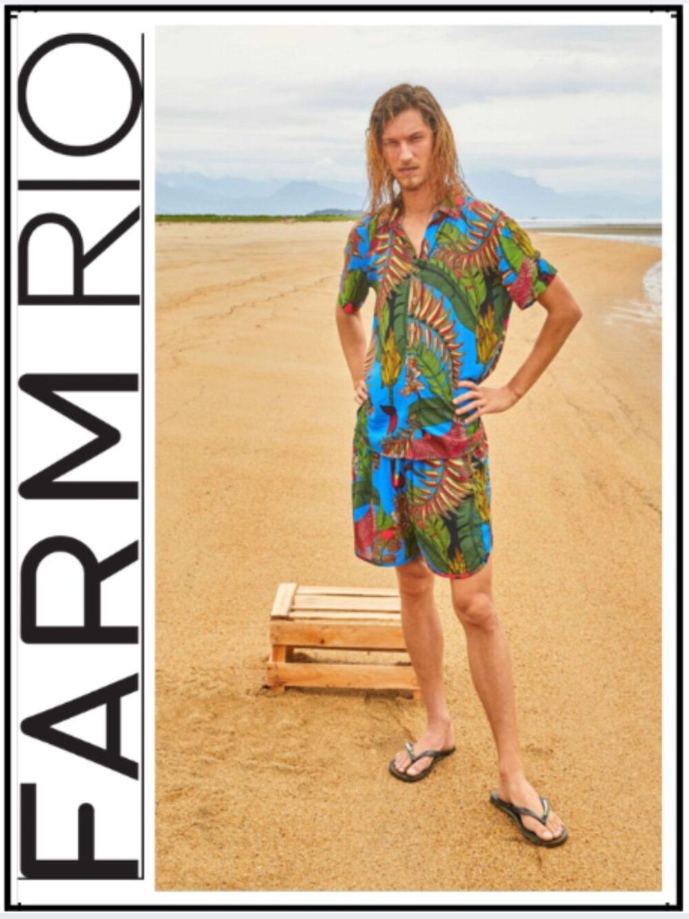 Unisex Farm Rio Totally tuiuiu uni short sleeve shirt